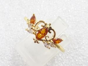 色石　指輪(18号)